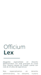 Mobile Screenshot of officiumlex.net